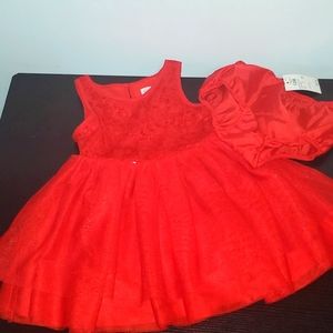 12 month Shimmer Red Dress. Having Garage Sale This Weekend! - Must Go!!!